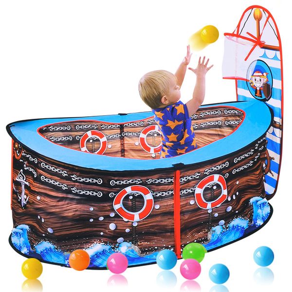 baby pirate ship tent kids ball pits portable pool foldable play house infant pool balls with basket outdoor toy for children q1110
baby pirate ship tent kids ball pits portable pool foldable play house infant pool balls with basket outdoor toy for children q1110