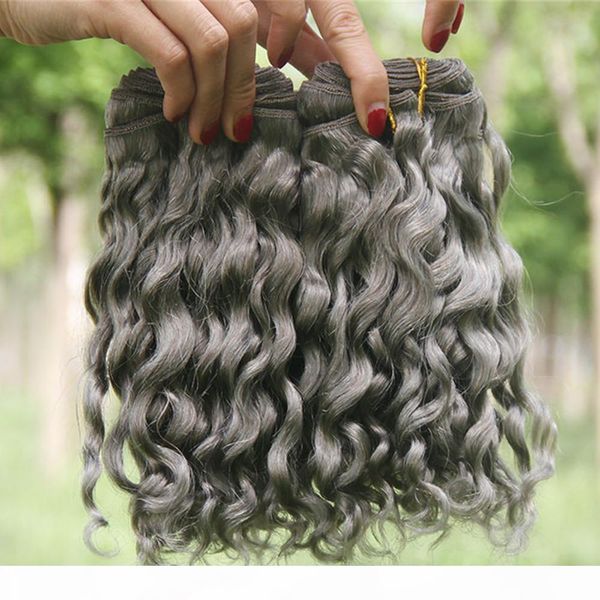 sliver grey deep wave human hair extensions 3pcs lot deep curly wavy hair bundles gray brazilian virgin hair weaves, Black
sliver grey deep wave human hair extensions 3pcs lot deep curly wavy hair bundles gray brazilian virgin hair weaves, Black