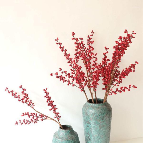 red berries branch christmas artificial plant holly home decor fake flower wedding winter decoration greenery garden flowers1
red berries branch christmas artificial plant holly home decor fake flower wedding winter decoration greenery garden flowers1