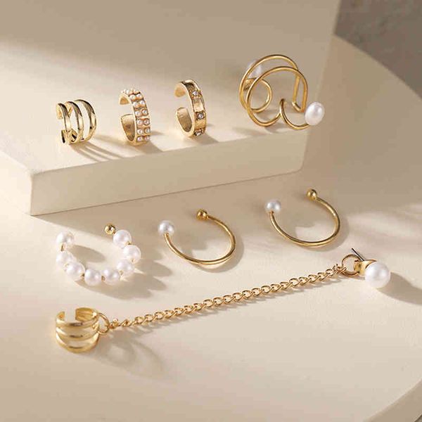 fashion gold pearl ear clips cuff for women men non-piercing fake cartilage rings clip rings wholesale jewelry, Golden
fashion gold pearl ear clips cuff for women men non-piercing fake cartilage rings clip rings wholesale jewelry, Golden