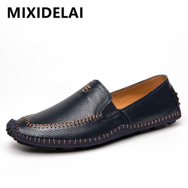 new men's shoes genuine leather men loafers outdoor casual shoes soft bottom driving mens flats breathable footwear 38-46, Black
new men's shoes genuine leather men loafers outdoor casual shoes soft bottom driving mens flats breathable footwear 38-46, Black