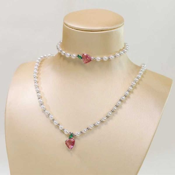hef jewelry original juice ice pearl necklace female fruit love clavicle chain 925 sterling silver
hef jewelry original juice ice pearl necklace female fruit love clavicle chain 925 sterling silver