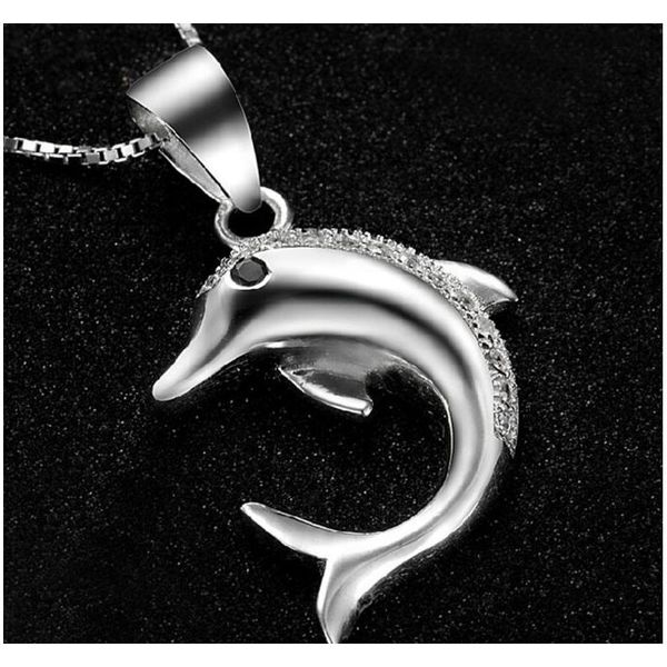 hywo 925 sterling silver (without chain)trendy and classic love forever dolphin pattern woman pendant necklace hypoa sqcmfv homes2007
hywo 925 sterling silver (without chain)trendy and classic love forever dolphin pattern woman pendant necklace hypoa sqcmfv homes2007