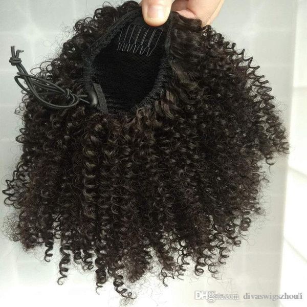 human hair short afro kinky curly pony tail hair extension 120g high puff afro ponytails drawstring ponytail (black-1b
human hair short afro kinky curly pony tail hair extension 120g high puff afro ponytails drawstring ponytail (black-1b