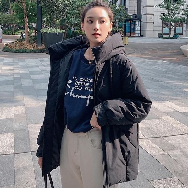 2019 new women winter coat female warm down cotton outwear women's korean bread service wadded parkas female overcoats parka1, Black
2019 new women winter coat female warm down cotton outwear women's korean bread service wadded parkas female overcoats parka1, Black