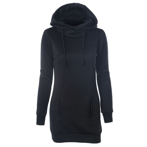 rosetic gothic casual women hoodie solid pocket hooded mid length drawstring long sleeve multi color plus size warm hoodies lj201102, Black
rosetic gothic casual women hoodie solid pocket hooded mid length drawstring long sleeve multi color plus size warm hoodies lj201102, Black