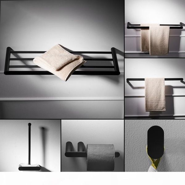 304 stainless steel black matte robe hook toilet brush holder roll holder bathroom storage set bathroom hardware accessories set yxlksv
304 stainless steel black matte robe hook toilet brush holder roll holder bathroom storage set bathroom hardware accessories set yxlksv
