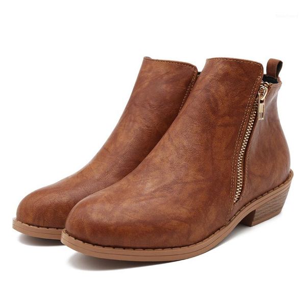 retro low heel ankle boots female casual solid color side zipper boots mujer booties plus size fashion autumn women booties1, Black
retro low heel ankle boots female casual solid color side zipper boots mujer booties plus size fashion autumn women booties1, Black