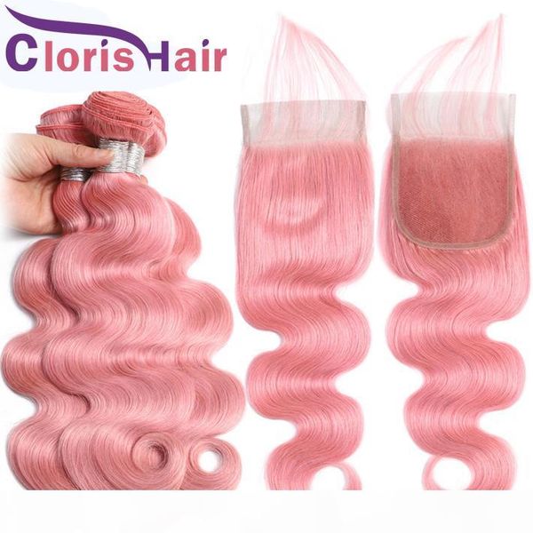 pink bundles with closure colored body wave peruvian virgin human hair 4x4 lace closure with 3 bundles extensions wavy weaves closure, Black;brown
pink bundles with closure colored body wave peruvian virgin human hair 4x4 lace closure with 3 bundles extensions wavy weaves closure, Black;brown