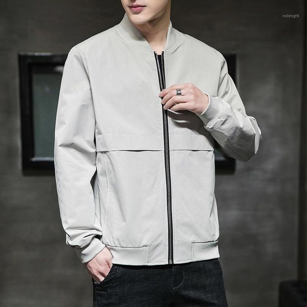 2020 spring men's new fashion handsome stitching jacket youth all-match casual tooling stand collar thin jacket1, Black;brown
2020 spring men's new fashion handsome stitching jacket youth all-match casual tooling stand collar thin jacket1, Black;brown