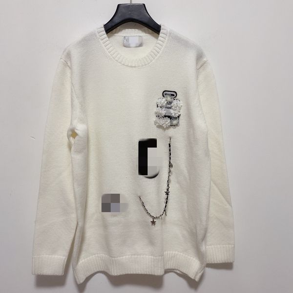 milan runway sweater 2021 long sleeve o neck women's sweaters high end jacquard pullover women designer sweater 0106-16, White;black
milan runway sweater 2021 long sleeve o neck women's sweaters high end jacquard pullover women designer sweater 0106-16, White;black