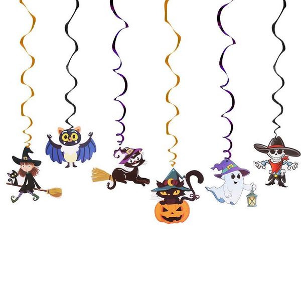 6pcs потолка подвесной swirl украшения halloween party украшения horror house festival party supplies diy party event орнаменты wmteuv
6pcs потолка подвесной swirl украшения halloween party украшения horror house festival party supplies diy party event орнаменты wmteuv