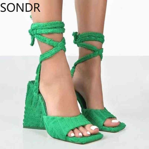 sandals women's high heels thick soled sandals roman open shoes s-shaped lace ups large summer new 220309, Black
sandals women's high heels thick soled sandals roman open shoes s-shaped lace ups large summer new 220309, Black