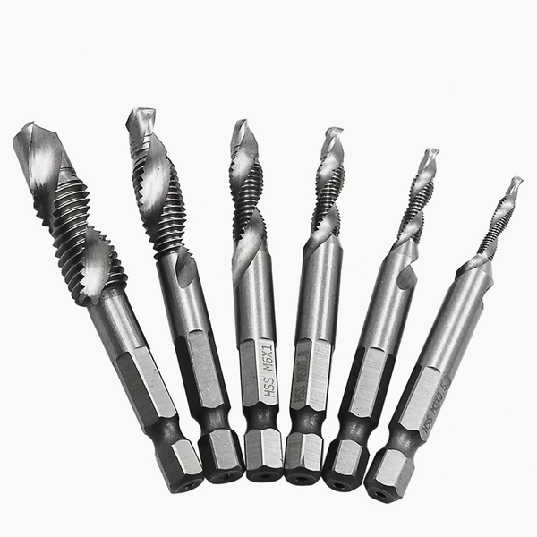 1pcs cim3-m10 hss drilling screw tap drill bits hss taps countersink deburr metric combination bit in quick change
1pcs cim3-m10 hss drilling screw tap drill bits hss taps countersink deburr metric combination bit in quick change