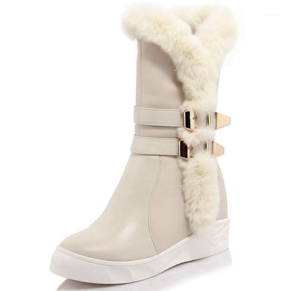 sarairis brand new height increase warm fur genuine leather snow boots female stylish winter shoes boots women1, Black
sarairis brand new height increase warm fur genuine leather snow boots female stylish winter shoes boots women1, Black