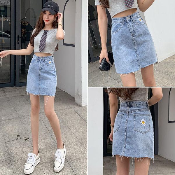 denim skirt women high-waisted wash jeans skirt women harajuku a line cotton denim plus size mini, Black
denim skirt women high-waisted wash jeans skirt women harajuku a line cotton denim plus size mini, Black