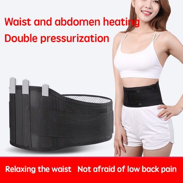 self-heating magnetic therapy waist waistband fitness protection warm belts steel plate exercise support lumbar back brace, Black;gray
self-heating magnetic therapy waist waistband fitness protection warm belts steel plate exercise support lumbar back brace, Black;gray