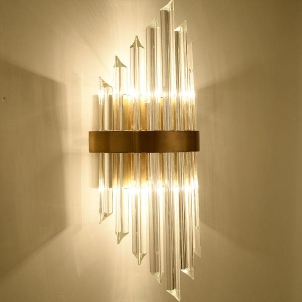 wall lamp fashion el crystal modern living room bedroom aisle decoration e14 led light fixture
wall lamp fashion el crystal modern living room bedroom aisle decoration e14 led light fixture