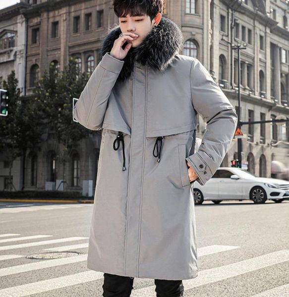 big fur collar black parka cotton long winter coats for mens green thick padded jackets stylish vintage trench coats with hooded
big fur collar black parka cotton long winter coats for mens green thick padded jackets stylish vintage trench coats with hooded