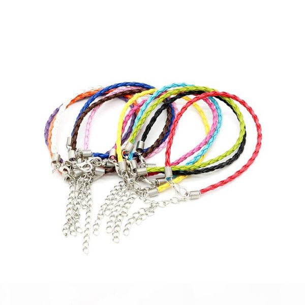 wholesale jewelry findings accessories many colors braid bracelet 100pcs lot 18cm length imitation leather cord for charms beads, White;red
wholesale jewelry findings accessories many colors braid bracelet 100pcs lot 18cm length imitation leather cord for charms beads, White;red