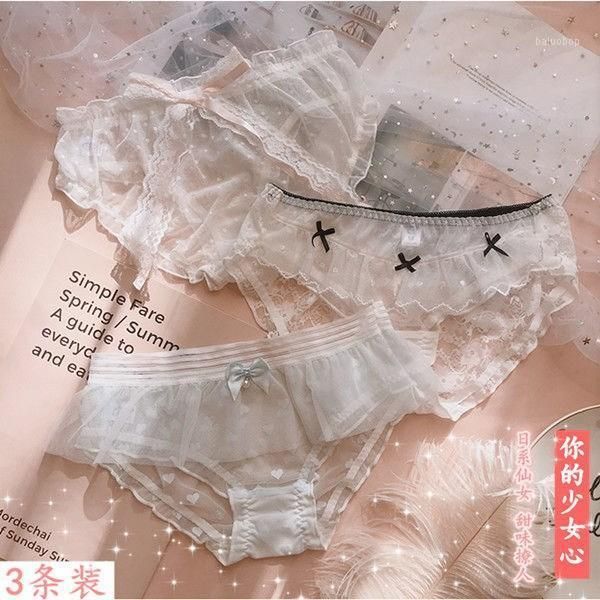 3 breathable and lovely lace briefs high-grade personality a variety of styles popular underwear girls1, Black;pink
3 breathable and lovely lace briefs high-grade personality a variety of styles popular underwear girls1, Black;pink