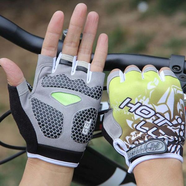 new anti slip bicycle short half finger stylish cycling breathable outdoor sports men women bike gloves, Blue;gray 
new anti slip bicycle short half finger stylish cycling breathable outdoor sports men women bike gloves, Blue;gray