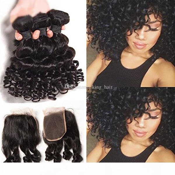 new arrival 9a mongolian human hair with closure aunty funmi 3 bundles with closure part romance curly weaves with closure, Black
new arrival 9a mongolian human hair with closure aunty funmi 3 bundles with closure part romance curly weaves with closure, Black