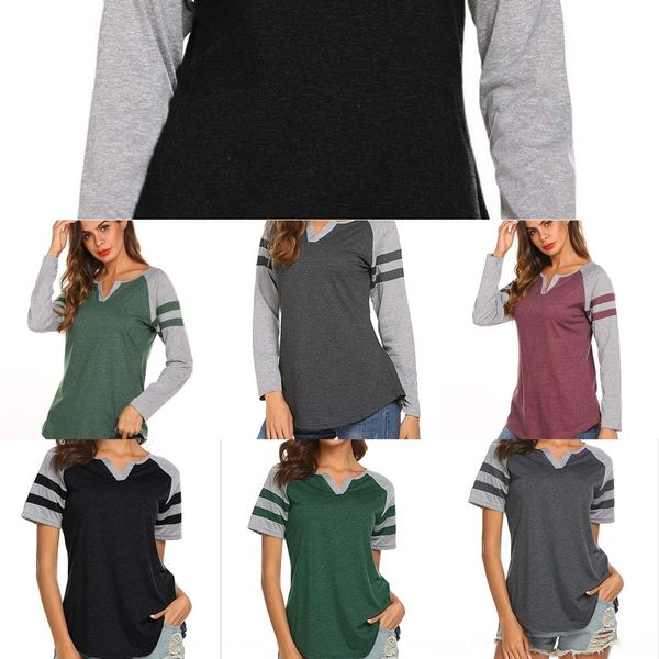 q31dk autumn stitching v-neck contrast raglan v-neck packagesleeve knitted bottom for women autumn stitching package contrast raglan t-sh, White
q31dk autumn stitching v-neck contrast raglan v-neck packagesleeve knitted bottom for women autumn stitching package contrast raglan t-sh, White