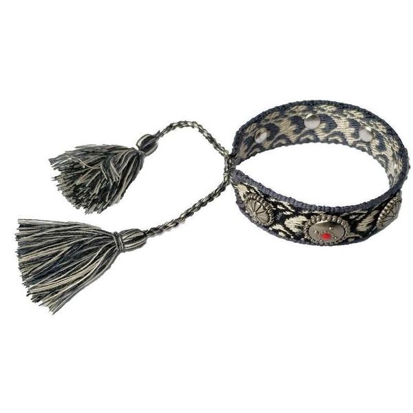 woven bohemian bracelet with metal stones and handmade tassels, fashion jewelry give-away gift, vintage ethnic style women bracelets tlndc, Golden;silver
woven bohemian bracelet with metal stones and handmade tassels, fashion jewelry give-away gift, vintage ethnic style women bracelets tlndc, Golden;silver