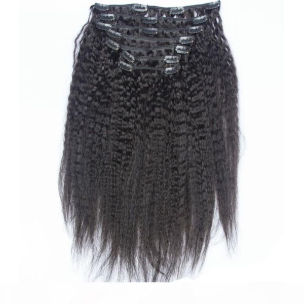 100% human hair clip in remy extensions 8pcs set 100g kinky straight indian clip in hair extensions 4set lot wholesale, Black;brown
100% human hair clip in remy extensions 8pcs set 100g kinky straight indian clip in hair extensions 4set lot wholesale, Black;brown