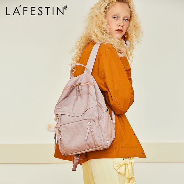 la festin 2020 new large-capacity backpack fashion ladies backpack korean campus high school student schoolbag lj200917
la festin 2020 new large-capacity backpack fashion ladies backpack korean campus high school student schoolbag lj200917