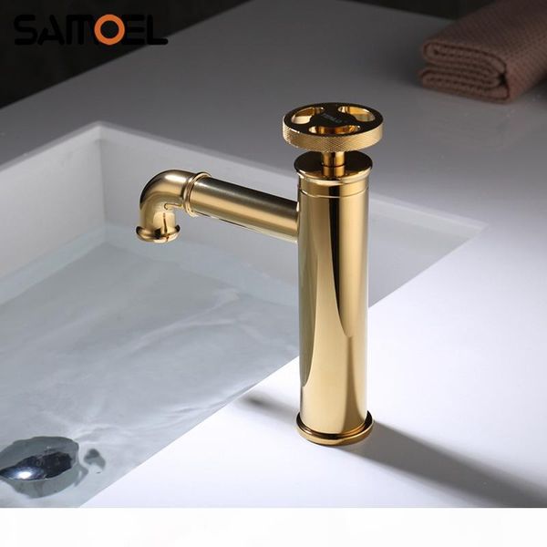 high-end industrial style brass golden bathroom sink faucet mixer deck-mounted matte black cold basin water tap b3376
high-end industrial style brass golden bathroom sink faucet mixer deck-mounted matte black cold basin water tap b3376