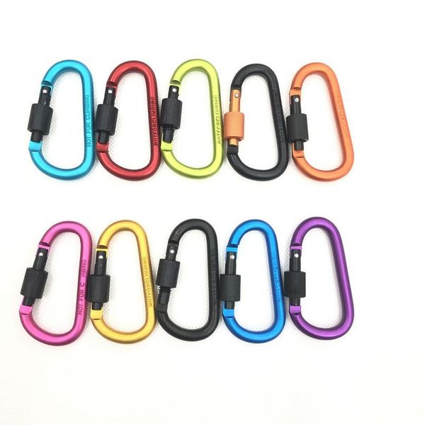 50pcs climbing carabiner keychain safety outdoor pendant aluminum alloy thread lock buckle hook mountaineering camping a qylfys
50pcs climbing carabiner keychain safety outdoor pendant aluminum alloy thread lock buckle hook mountaineering camping a qylfys