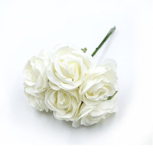 6pcs/lot 4cm mini rose artificial flowers bouquet for wedding home decoration diy handcraft gifts box wreath scrapbookin bbybon
6pcs/lot 4cm mini rose artificial flowers bouquet for wedding home decoration diy handcraft gifts box wreath scrapbookin bbybon