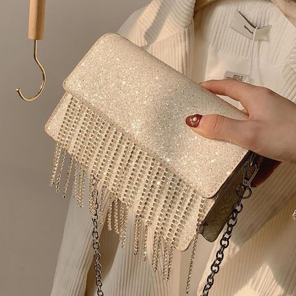 cross body sequin tassel square crossbody bag 2021 spring high-quality pu leather women's designer handbag chain shoulder messenger
cross body sequin tassel square crossbody bag 2021 spring high-quality pu leather women's designer handbag chain shoulder messenger