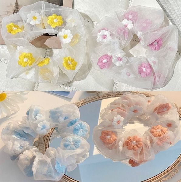 scrunchies hair ties hair bands scrunchie hair accessories mesh big size fashion headwear sweet embroidery flowers women's bands
scrunchies hair ties hair bands scrunchie hair accessories mesh big size fashion headwear sweet embroidery flowers women's bands