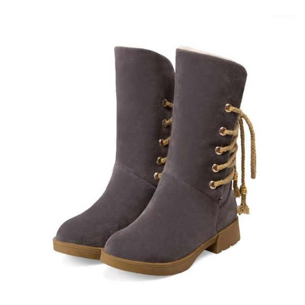 boots busy girl snow non-slip thick-soled warm women's laced at the back suede student winter shoes35-431, Black
boots busy girl snow non-slip thick-soled warm women's laced at the back suede student winter shoes35-431, Black