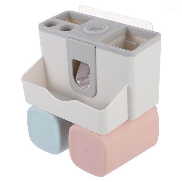 1 set drain box moisture-proof toothpaste storage holder for washroom1