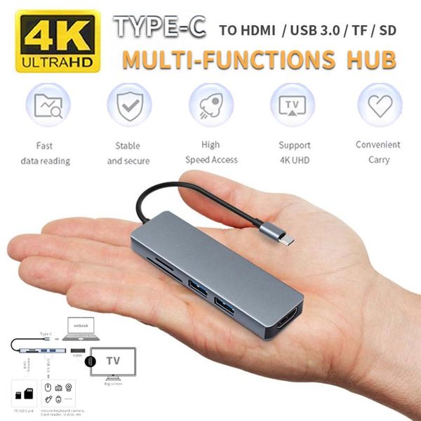 тип с к hdmi адаптер концентратор usb 3.0 мульти usb hub c dock для карты pro windows linux pc usb3.0 4k hd type-c sd tf
тип с к hdmi адаптер концентратор usb 3.0 мульти usb hub c dock для карты pro windows linux pc usb3.0 4k hd type-c sd tf