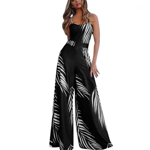 rompers womens jumpsuit floral print sling lady trousers streetwear sleeveless bodysuit women overalls clothing1, Black;white
rompers womens jumpsuit floral print sling lady trousers streetwear sleeveless bodysuit women overalls clothing1, Black;white
