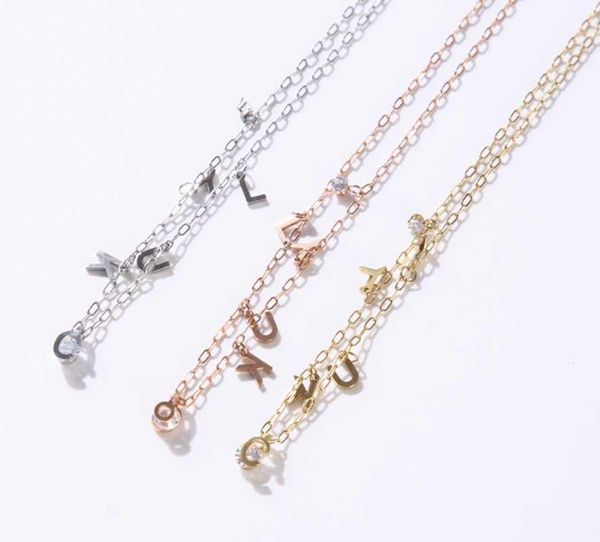 chokers fashion letter lucky zircon choker pendant necklaces for women dainty collarbone chain stainless steel lovers girls gift jewelry1, Golden;silver
chokers fashion letter lucky zircon choker pendant necklaces for women dainty collarbone chain stainless steel lovers girls gift jewelry1, Golden;silver