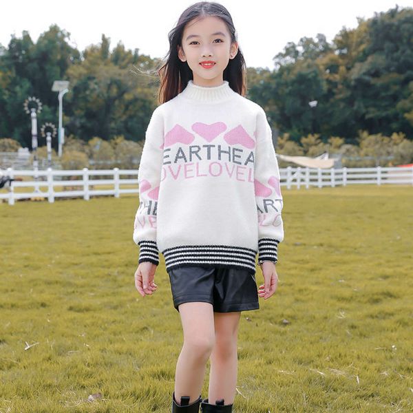 sweater 2020 new pullover thickened girls' mink cashmere middle school autumn and winter high collar children's undershirt x1nx39g, Blue
sweater 2020 new pullover thickened girls' mink cashmere middle school autumn and winter high collar children's undershirt x1nx39g, Blue