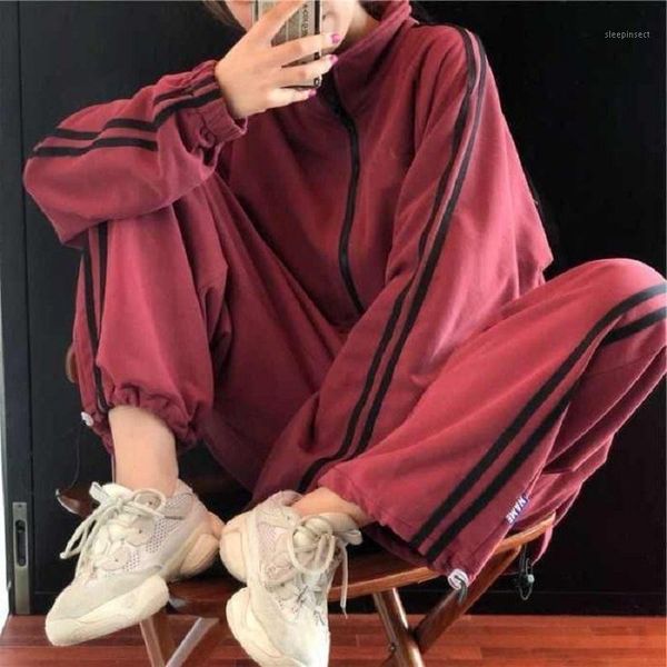 set new autumn korean suit female 2020 net red sports jacket + high waist wide leg pants casual fashion two piece set women1, Gray
set new autumn korean suit female 2020 net red sports jacket + high waist wide leg pants casual fashion two piece set women1, Gray