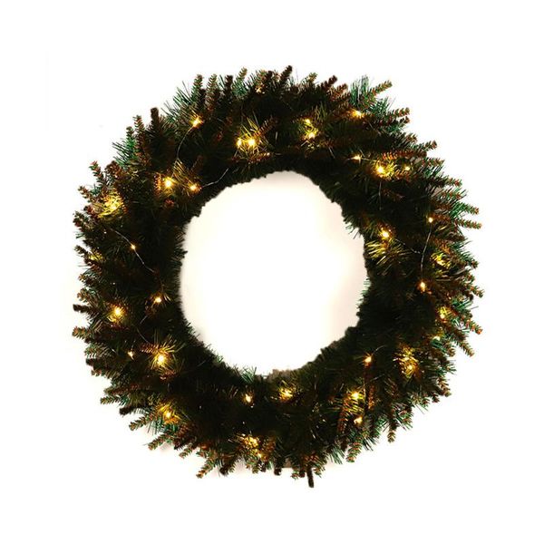 30/40cm wreath home decoration with light christmas garland hanging round front door diy evergreen tree ornament
30/40cm wreath home decoration with light christmas garland hanging round front door diy evergreen tree ornament