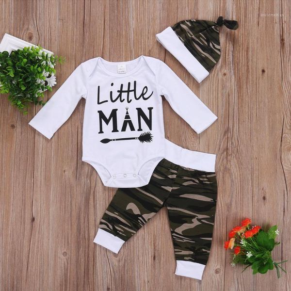 clothing sets born baby boys one piece romper jumpsiut bottom camouflage pants hat home outfits 3pcs set clothes 0-18m1, White
clothing sets born baby boys one piece romper jumpsiut bottom camouflage pants hat home outfits 3pcs set clothes 0-18m1, White