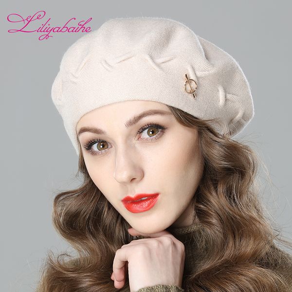 liliyabaihe new women winter hat wool knit berets, caps latest popular decoration solid colors fashion lady hat 201019, Blue;gray
liliyabaihe new women winter hat wool knit berets, caps latest popular decoration solid colors fashion lady hat 201019, Blue;gray