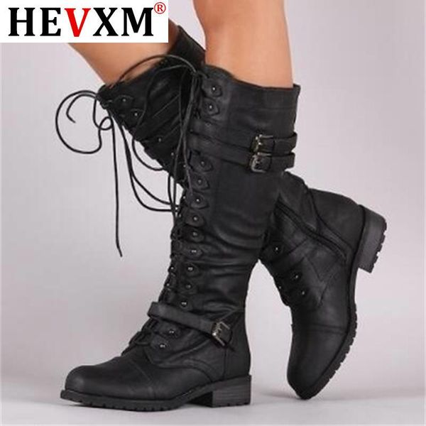 boots knee high women autumn woman shoes winter lace up vintage flat steampunk leather retro buckle ladies snow, Black
boots knee high women autumn woman shoes winter lace up vintage flat steampunk leather retro buckle ladies snow, Black