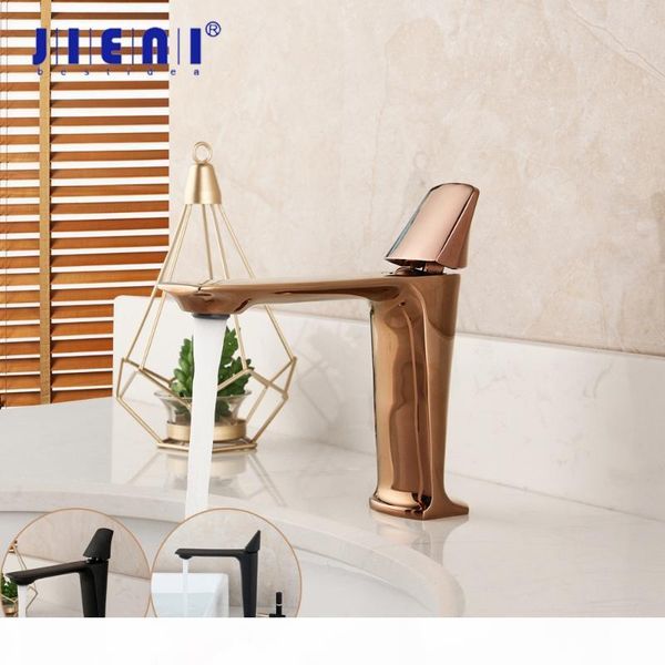 jieni matte black bathroom faucet wash basin sink tap steam spout deck mounted solid brass rose golden mixer tap faucet
jieni matte black bathroom faucet wash basin sink tap steam spout deck mounted solid brass rose golden mixer tap faucet