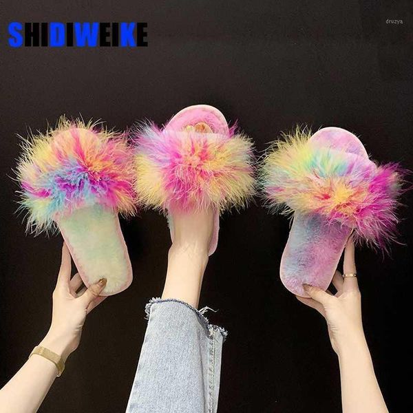 fur slides women furry slippers cute plush flip flops non-slip home slippers casual shoes fluffy home shoes ab7081, Black
fur slides women furry slippers cute plush flip flops non-slip home slippers casual shoes fluffy home shoes ab7081, Black