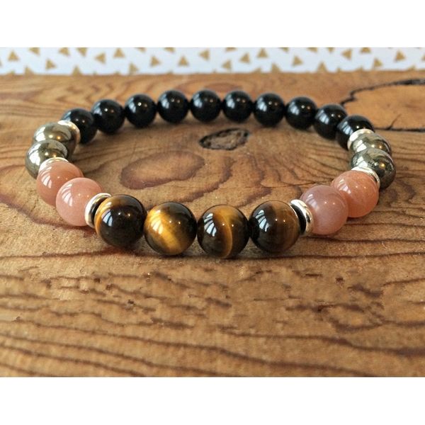 chakra 8mm bead black onyx & tiger eye stone & pyrite & sun stone bracelet manipura jewelry bright bead yoga mala bracelet y200730
chakra 8mm bead black onyx & tiger eye stone & pyrite & sun stone bracelet manipura jewelry bright bead yoga mala bracelet y200730